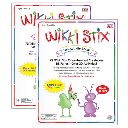 Wikki Stix Wikki Stix Fun Activity Book, PK2 109